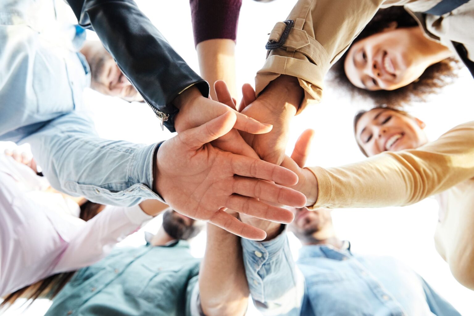 Team im gemeinsamen Austausch